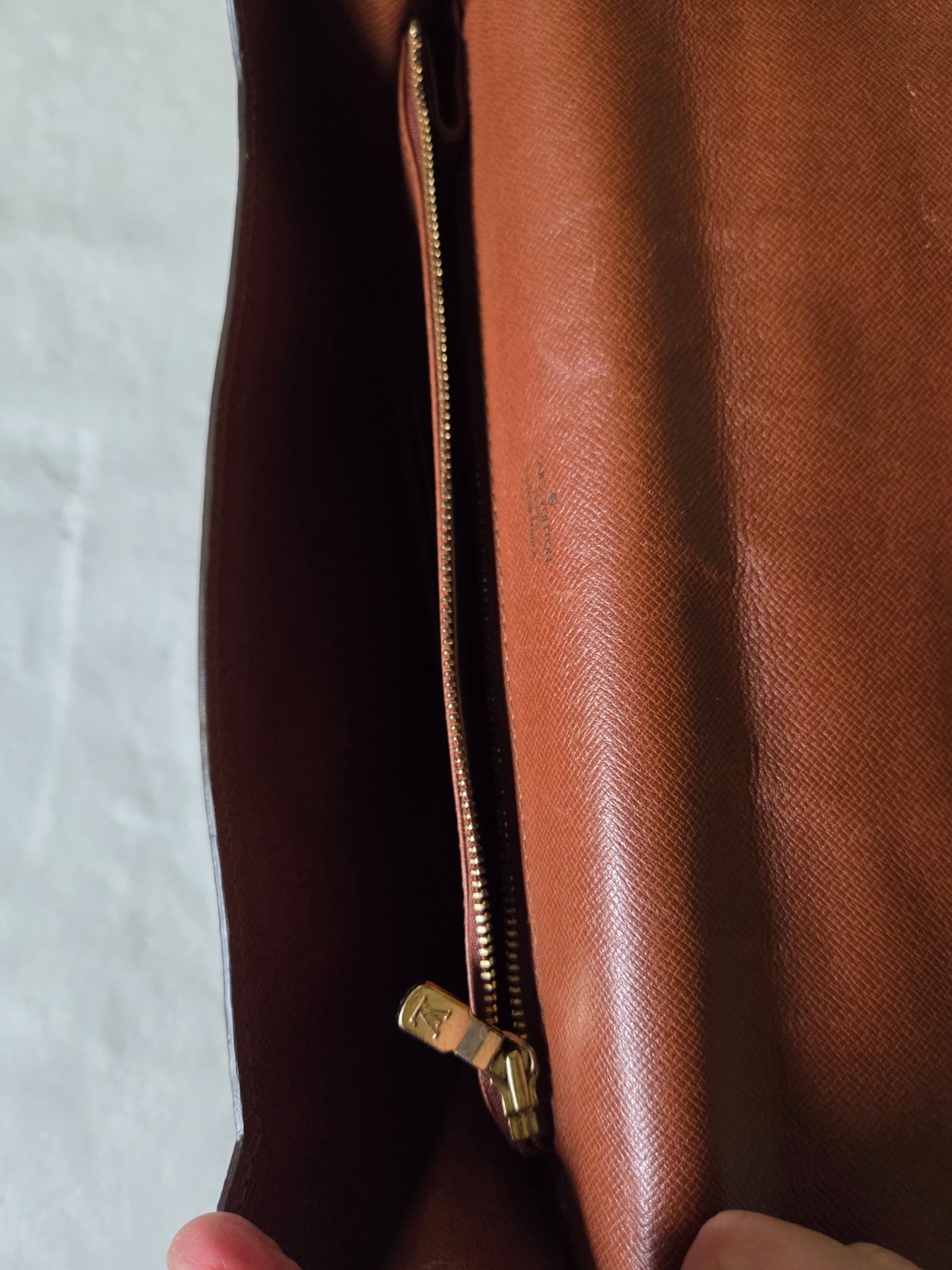 Louis Vuitton authentic pre owned ladies evening bag/clutch
