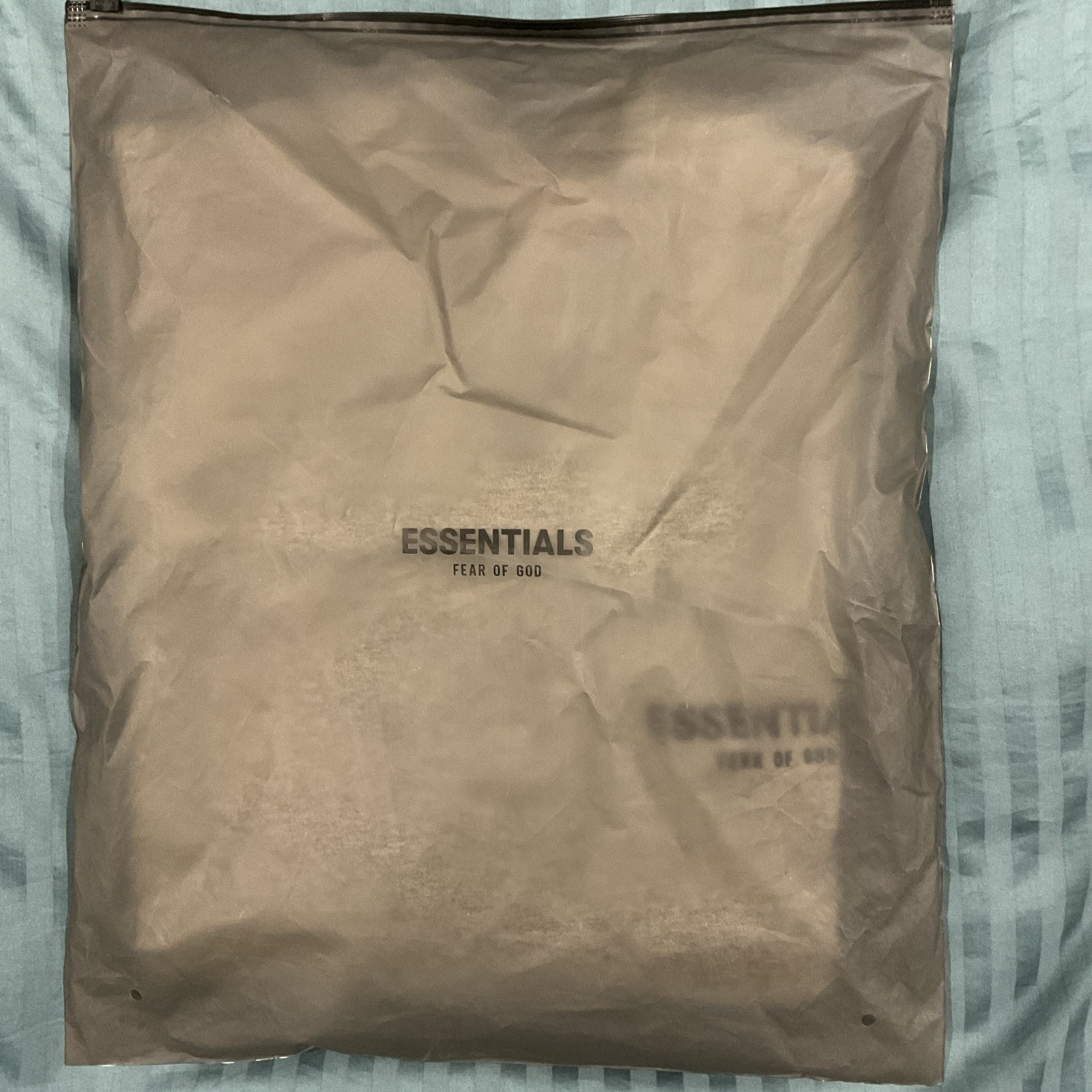 Essentials Fear Of God Sweatshirt Dark Oatmeal (Medium)