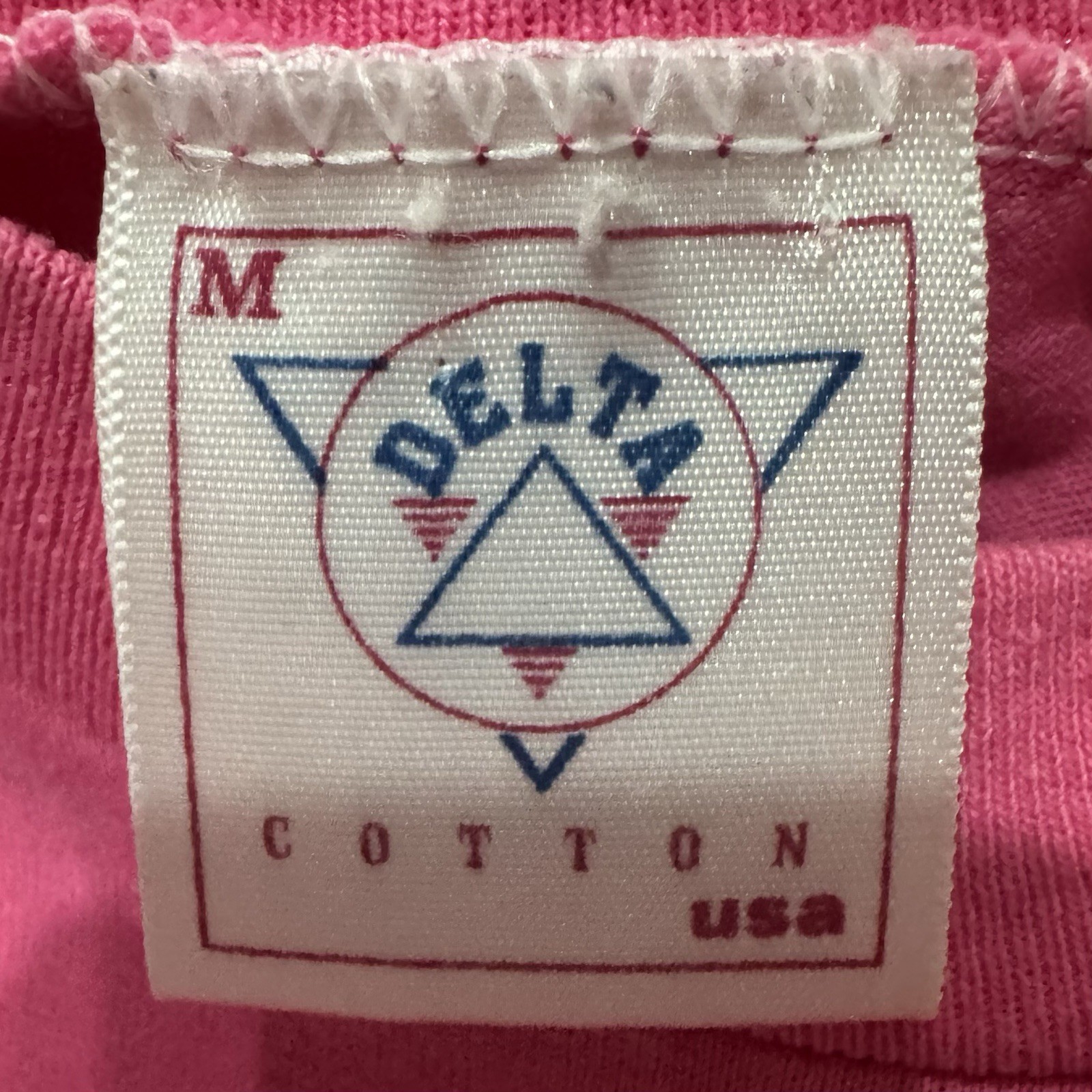Vintage Florida Fish T Shirt Single Stitch USA 80s 90s Graphic Tee Pink Size M