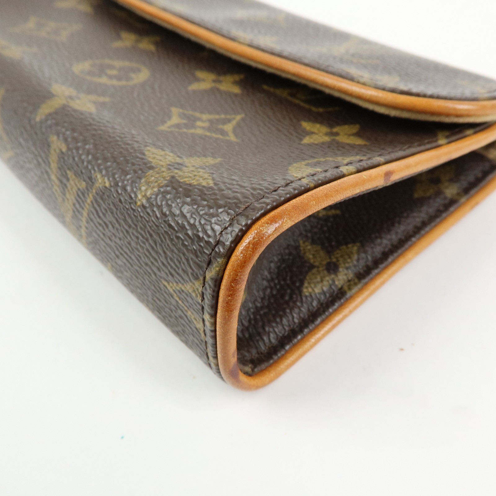 Louis Vuitton Monogram Pochette Florentine XS Waist Bag Belt M51855 Used F/S