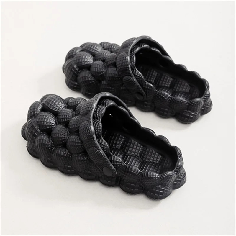 Cute Women Slippers Bubble Ball Sandals Summer Indoor Massage Cloud Slide