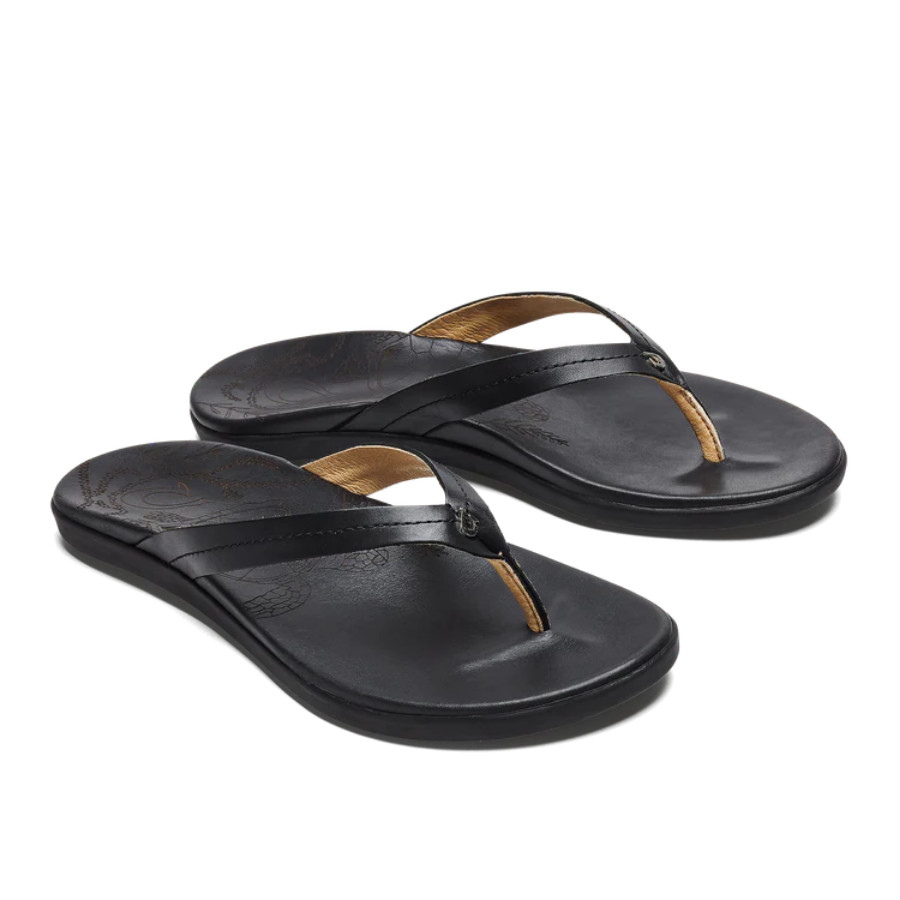 OluKai Honu Women’s Leather Sandals Brand New Authentic