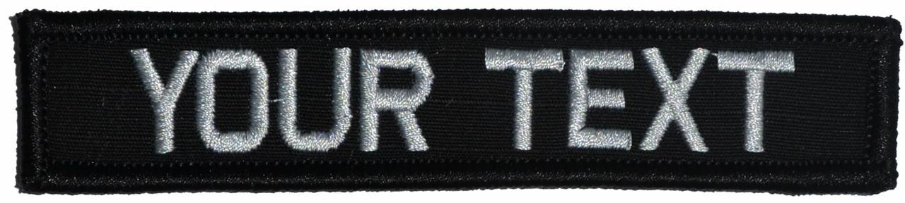 1×5 Custom Military / Police Name Tape / Text Patch