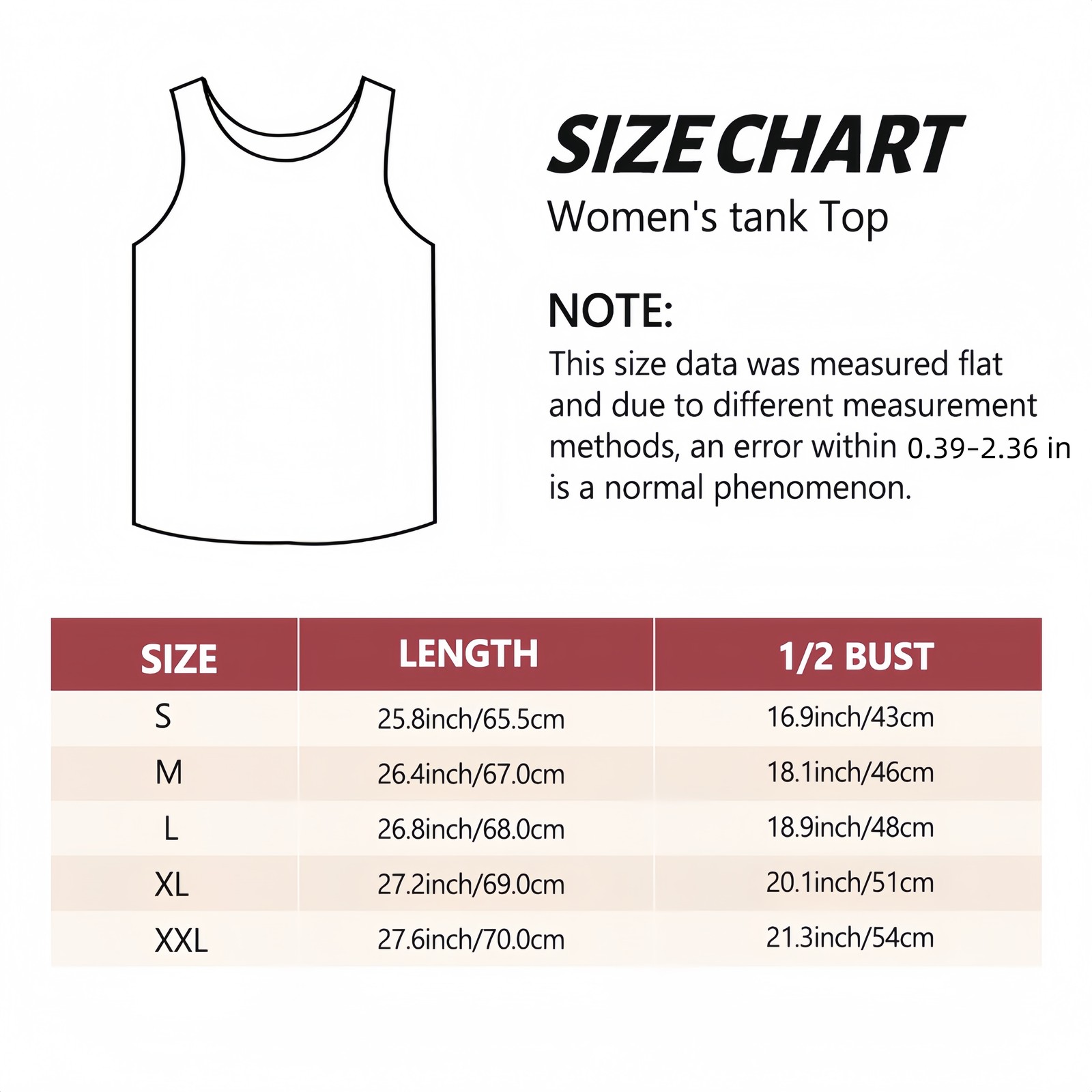 Women Birthday Gift Custom Photo Cotton Sleeveless Tank Top