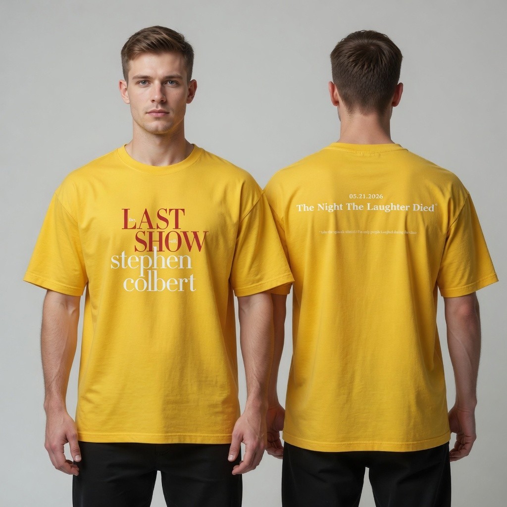 Late Night Show Tribute 2026 Graphic T Shirt Fan Tee