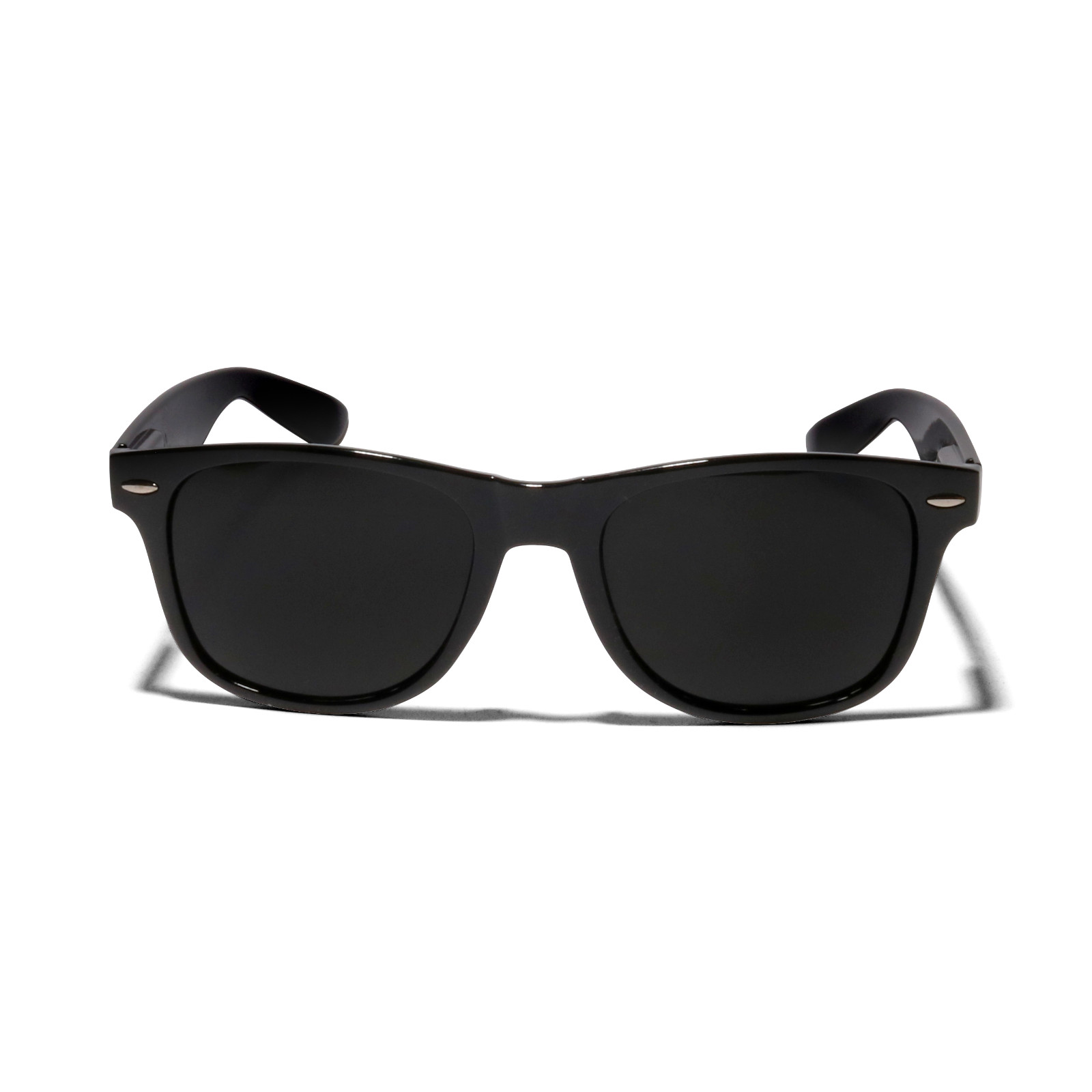 ShadyVEU Super Dark Blackout Tint Migraine 80’s Retro Round Classic Sunglasses