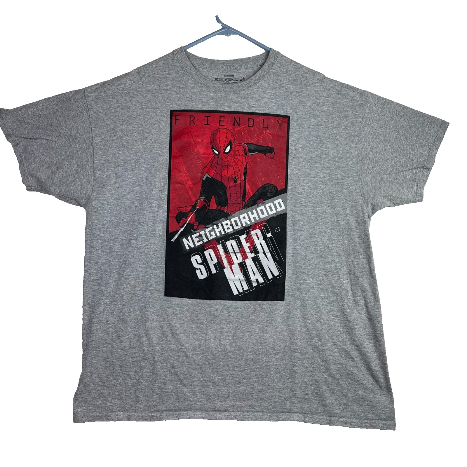 Spiderman No Way Home T Shirt Mens 2XL Marvel Friendly Neighborhood