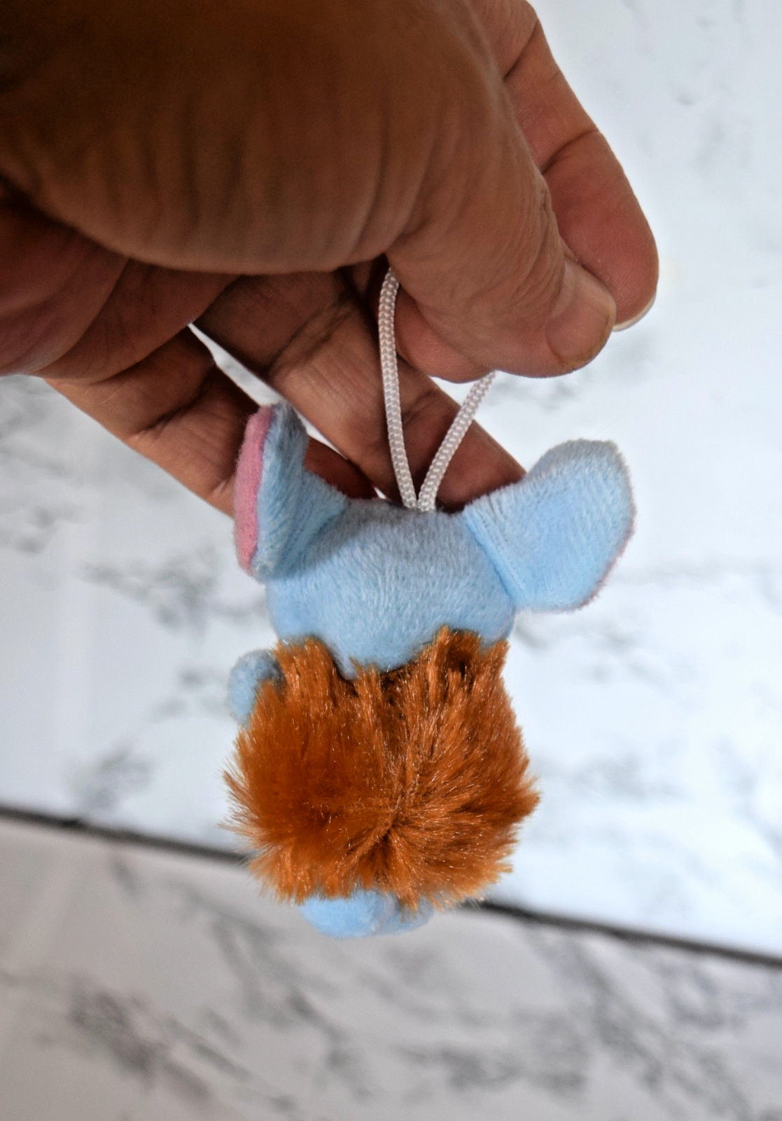 Cute Mini Mouse Plush Keychain – 3.5 Inches Tall, Pre-Owned
