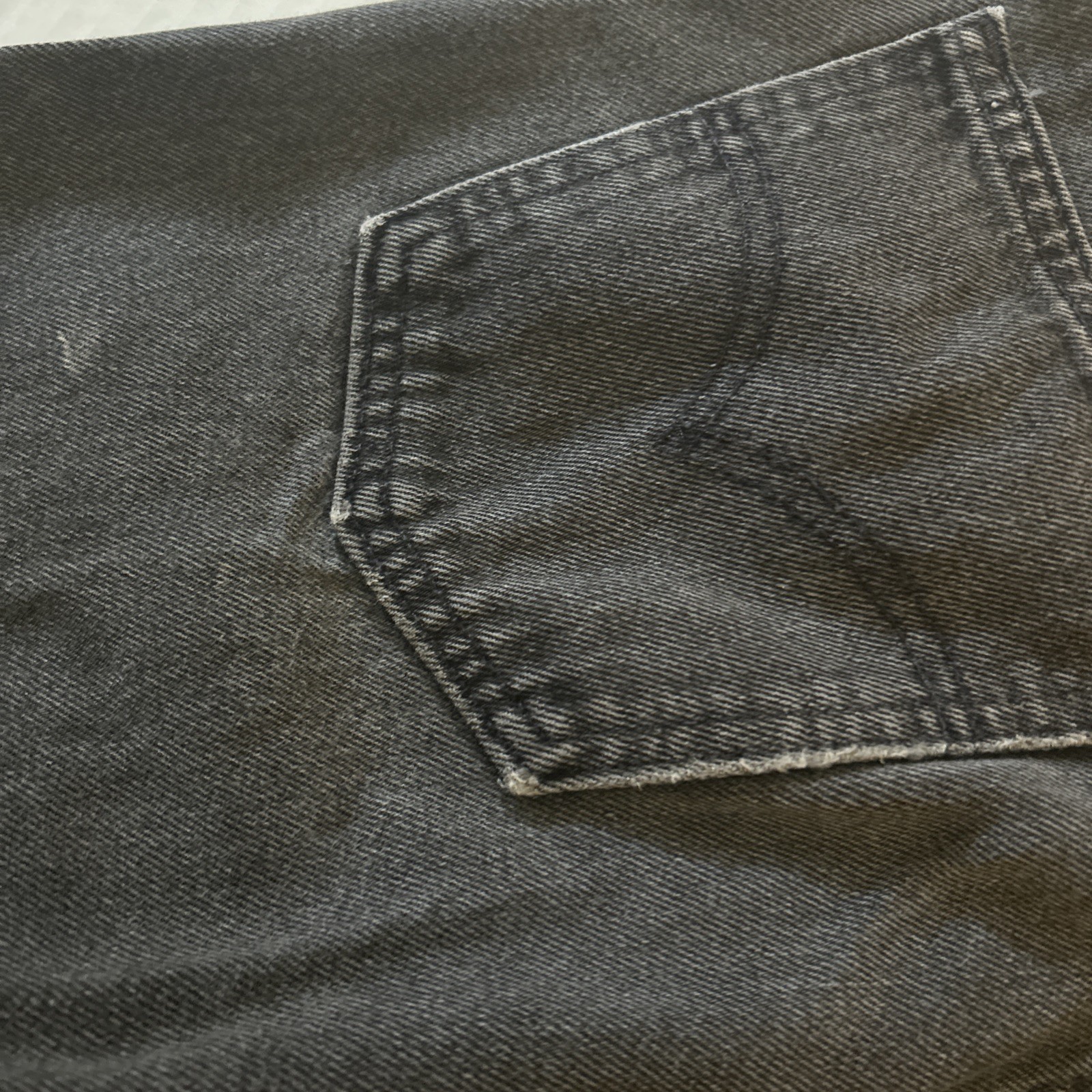 Vintage 90s Levis 550 Orange Tab Men 32×34 Relaxed Tapered Denim Jeans Zip Fly