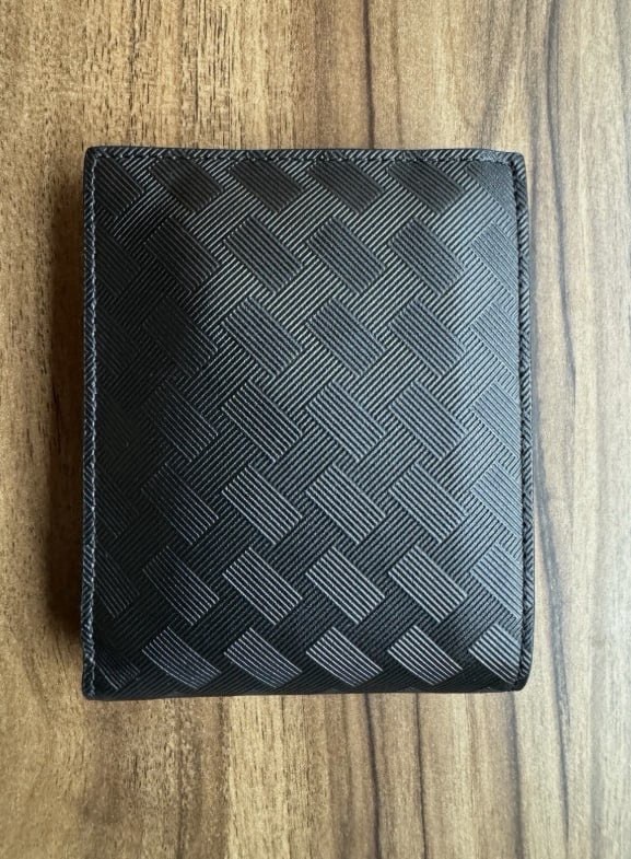 Montblanc Extreme 3.0 6CC Wallet Black Leather Bifold Men Full Box