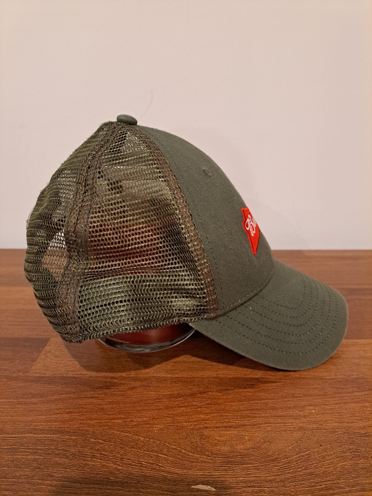 Budweiser Men’s Hat Camouflage Cap Mesh Snapback Proud To Serve Military
