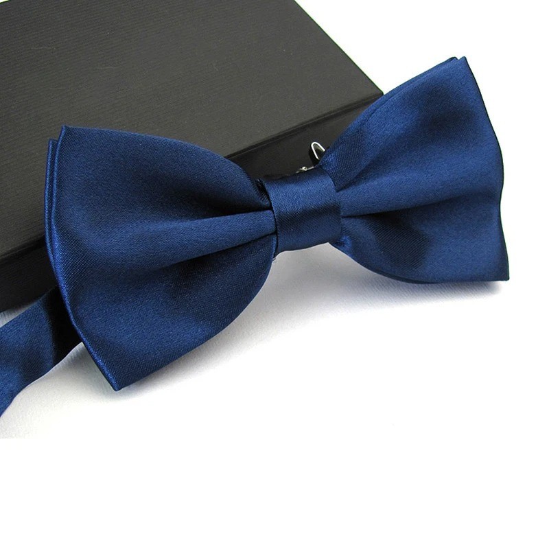 Mens Pre-tied Satin Bow Tie Adjustable Formal Tuxedo Wedding Party Necktie New