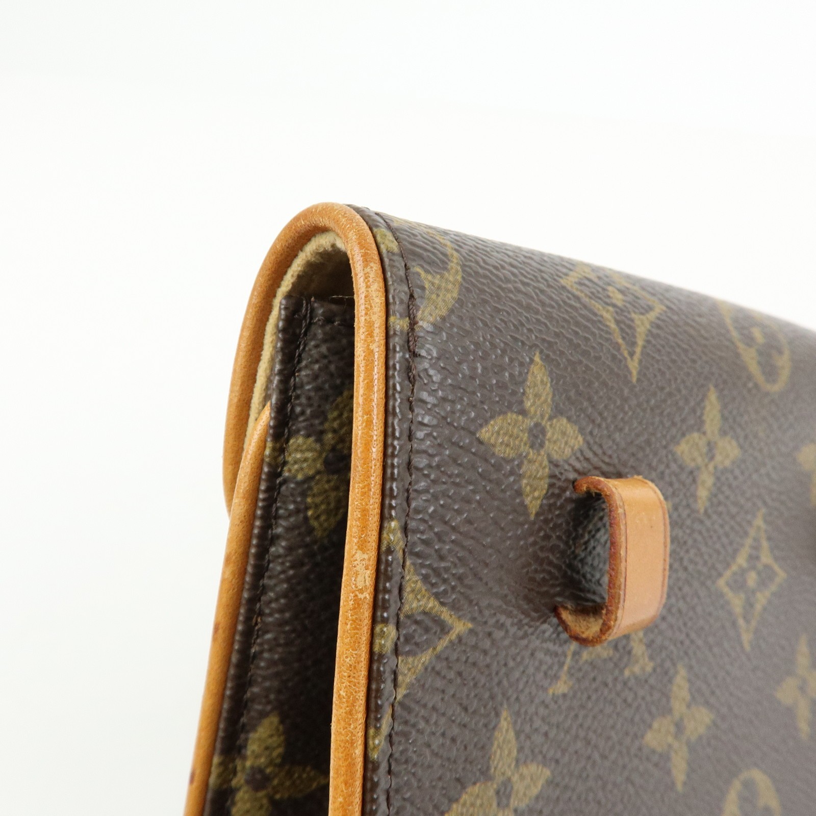 Louis Vuitton Monogram Pochette Florentine XS Waist Bag Belt M51855 Used F/S