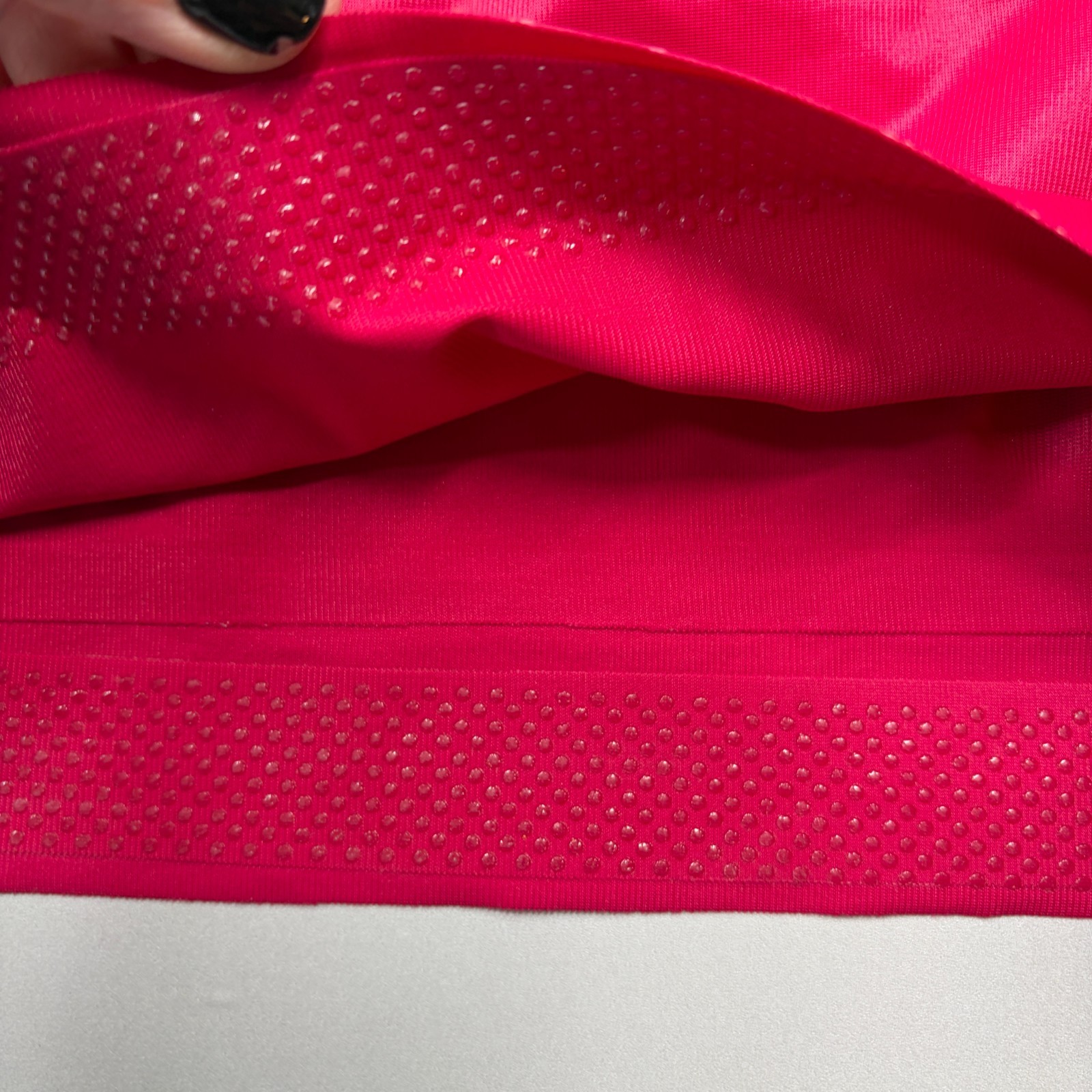Ruby Ribbon Demiette Bra 36 Heritage 1868 Wireless Convertible Strap Pink/Red