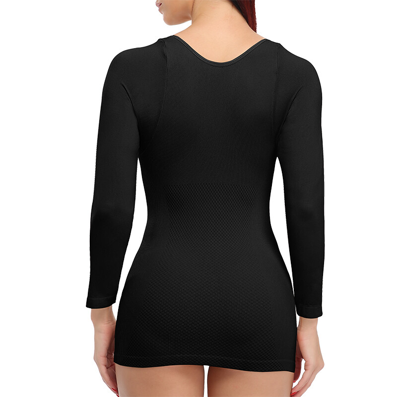Women’s Long Sleeve Shirt Thermal Basic Compression Base Tops Undershirt Blouse