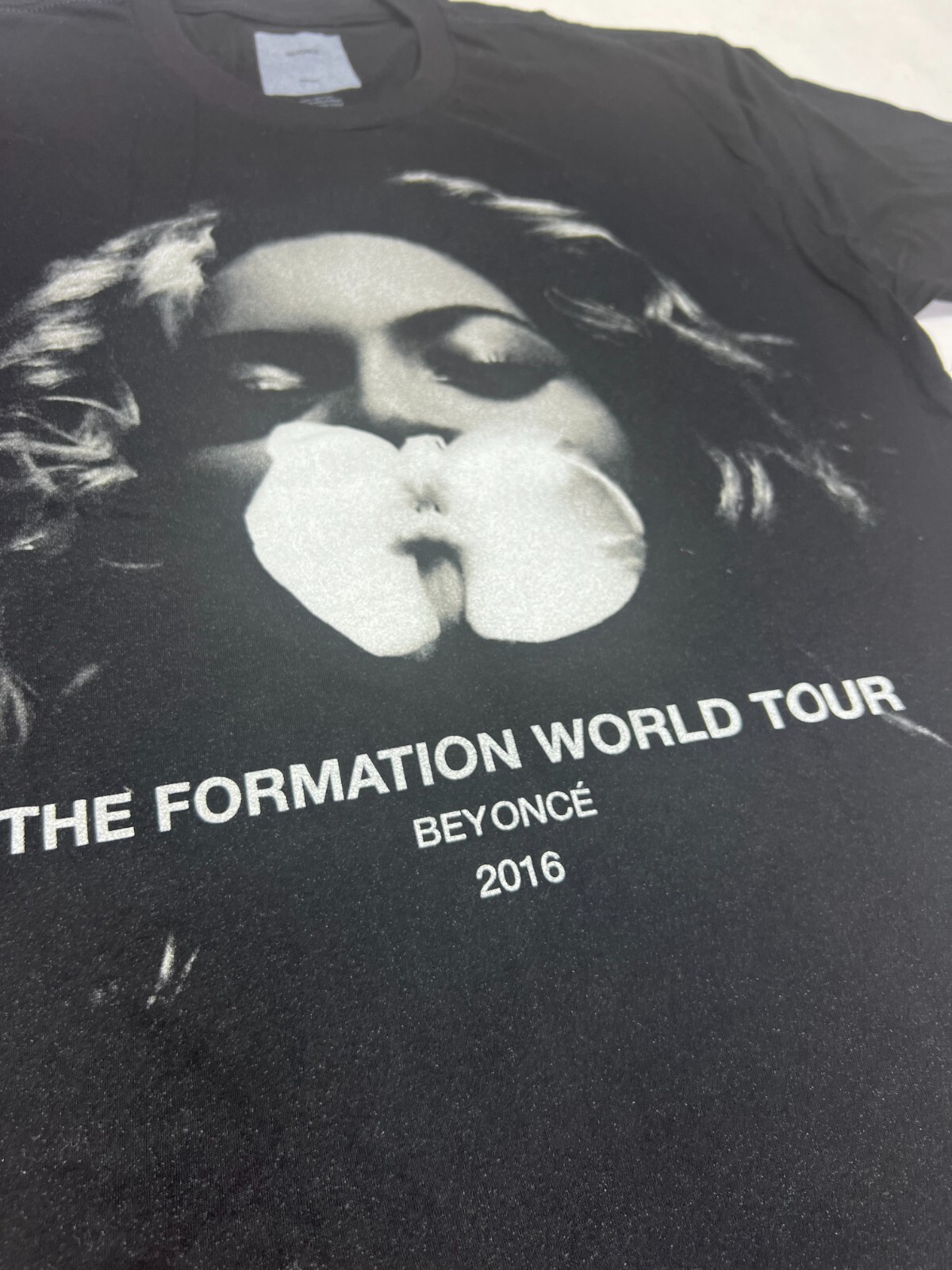 BEYONCE The Formation World TOUR 2016 TEE BLACK T-SHIRT OFFICIAL unisex NEW!!