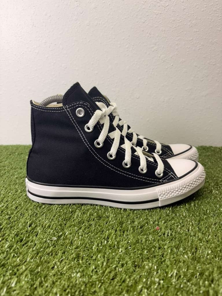 Converse Chuck Taylor All Star High Top Shoes Men 4 Women 6 Black Canvas Unisex