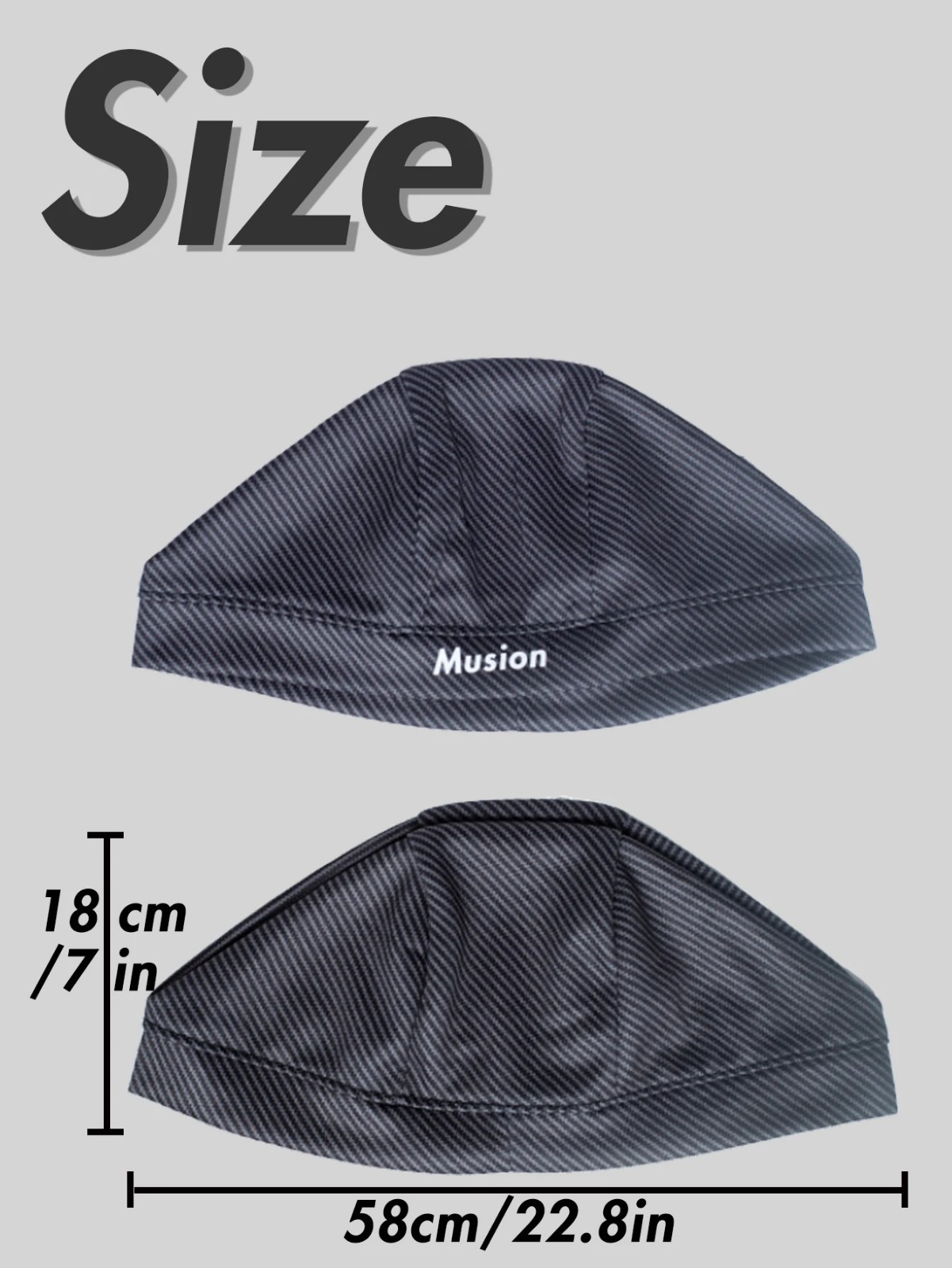 Motorcycle Helmet Liner Skull Cap Doo Rag Durag Biker Head Wrap Sweat Wicking **
