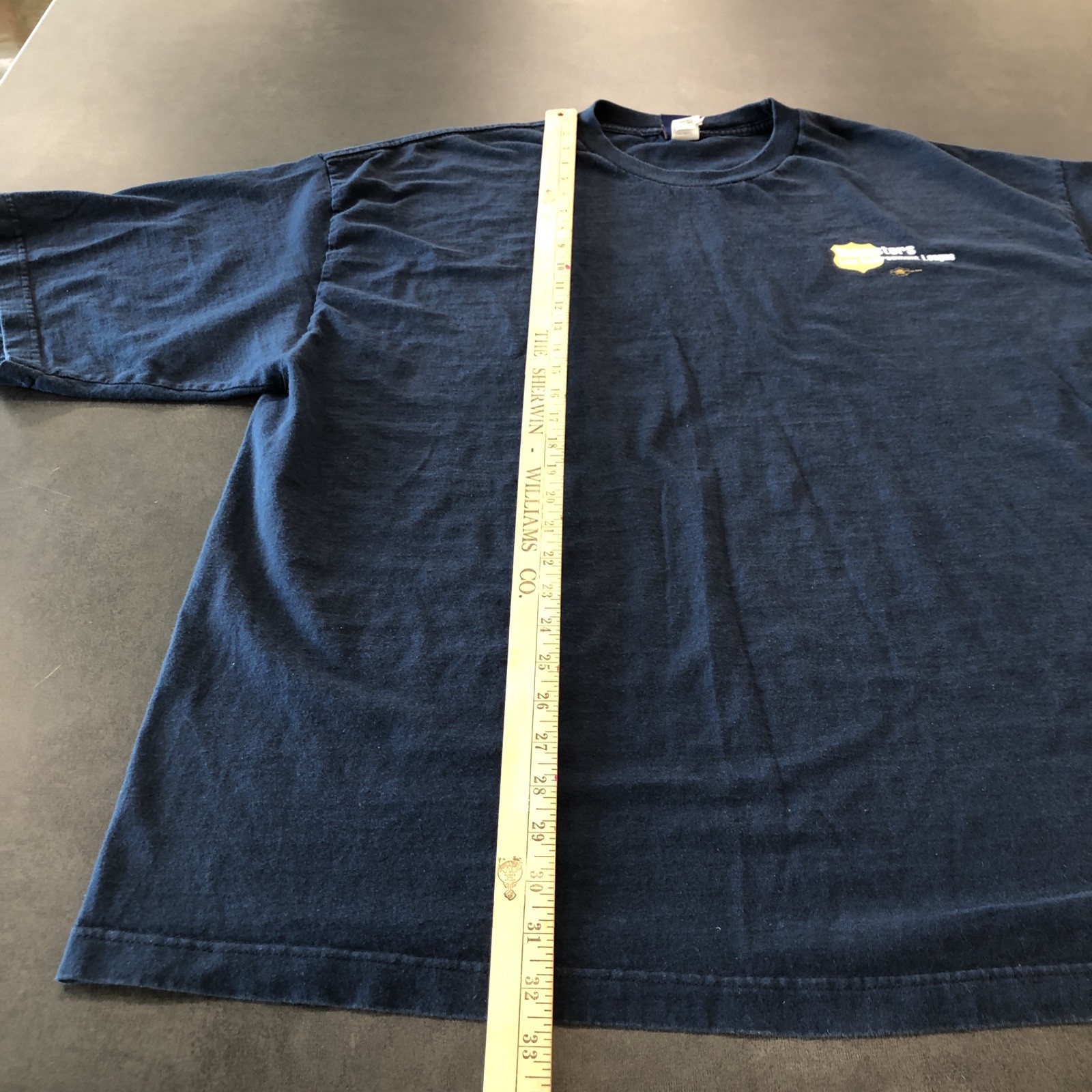 Vintage Teamsters Law Enforcement League 3XL Navy Graphic Prime Heavyweight USA