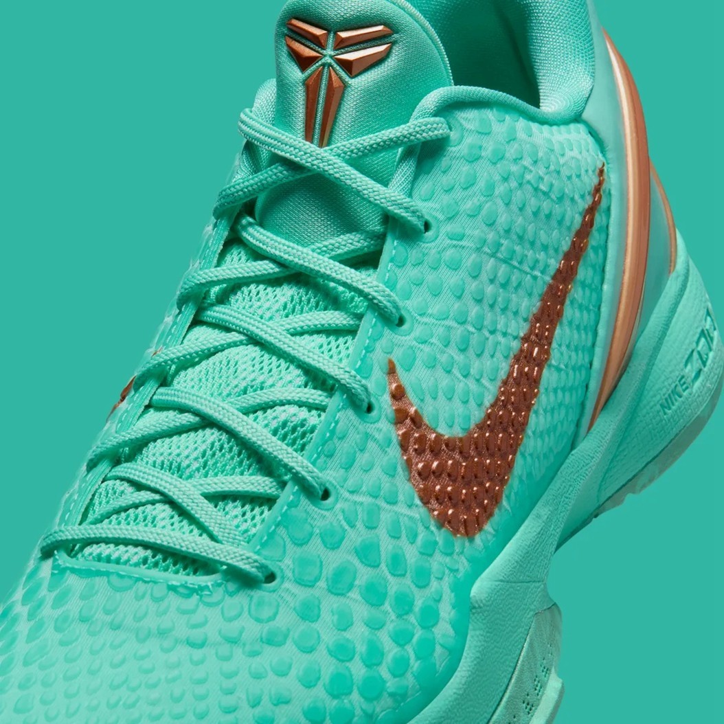 DS Jalen Brunson Zoom Kobe 6 Protro ‘Statue of Liberty’ IQ5774-300 Synthetic Men