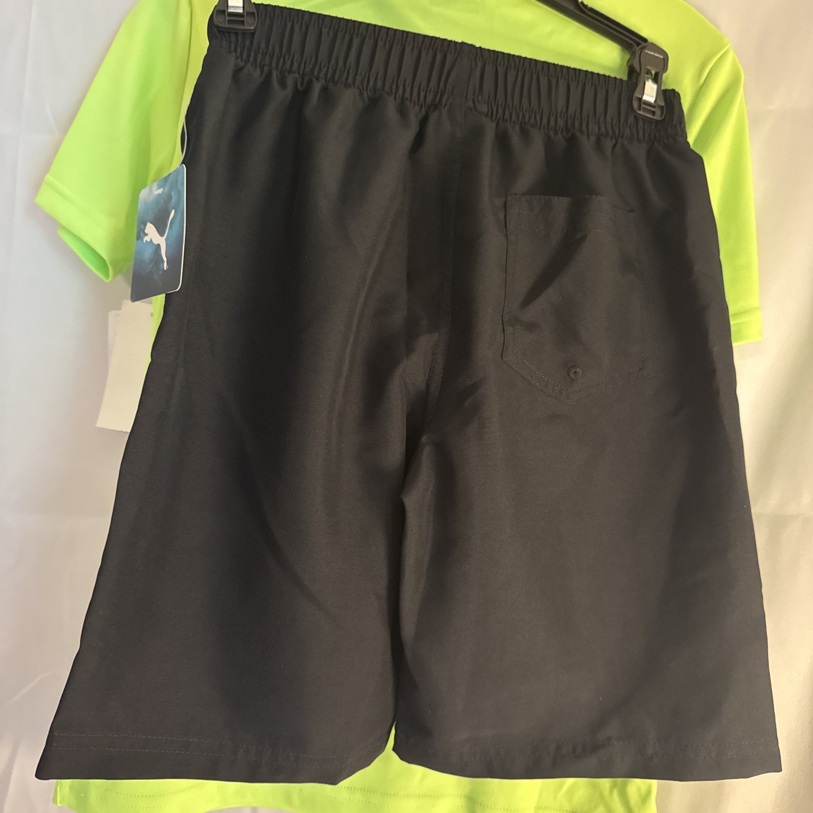 Puma Set- US Kids By M (10-12) Color Green Glare New With Tags