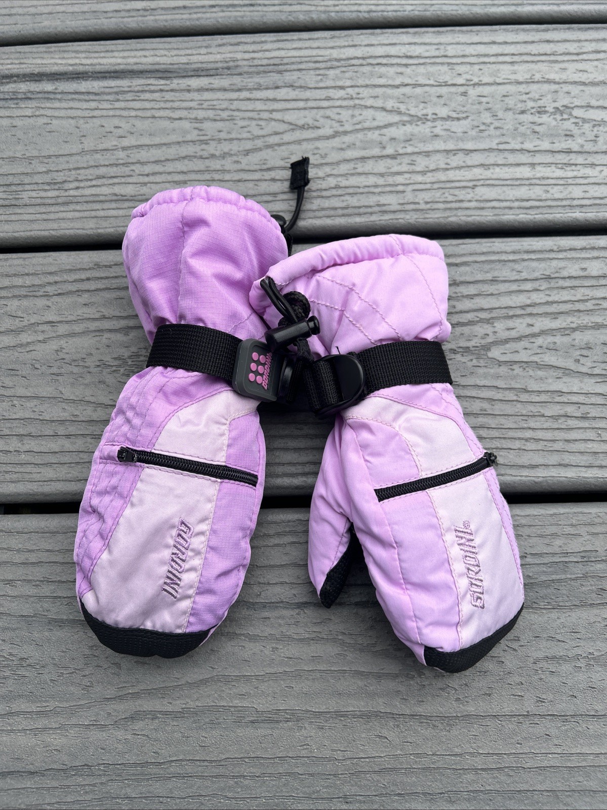 Gordini Winter Mittens Children Infant/Girl’s M Lined Insulated Pockets ~Pink~