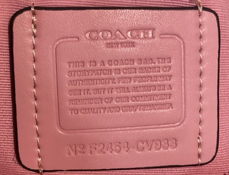 Coach Teri Shoulder Bag In Signature Canvas CV933 Dusty Pink