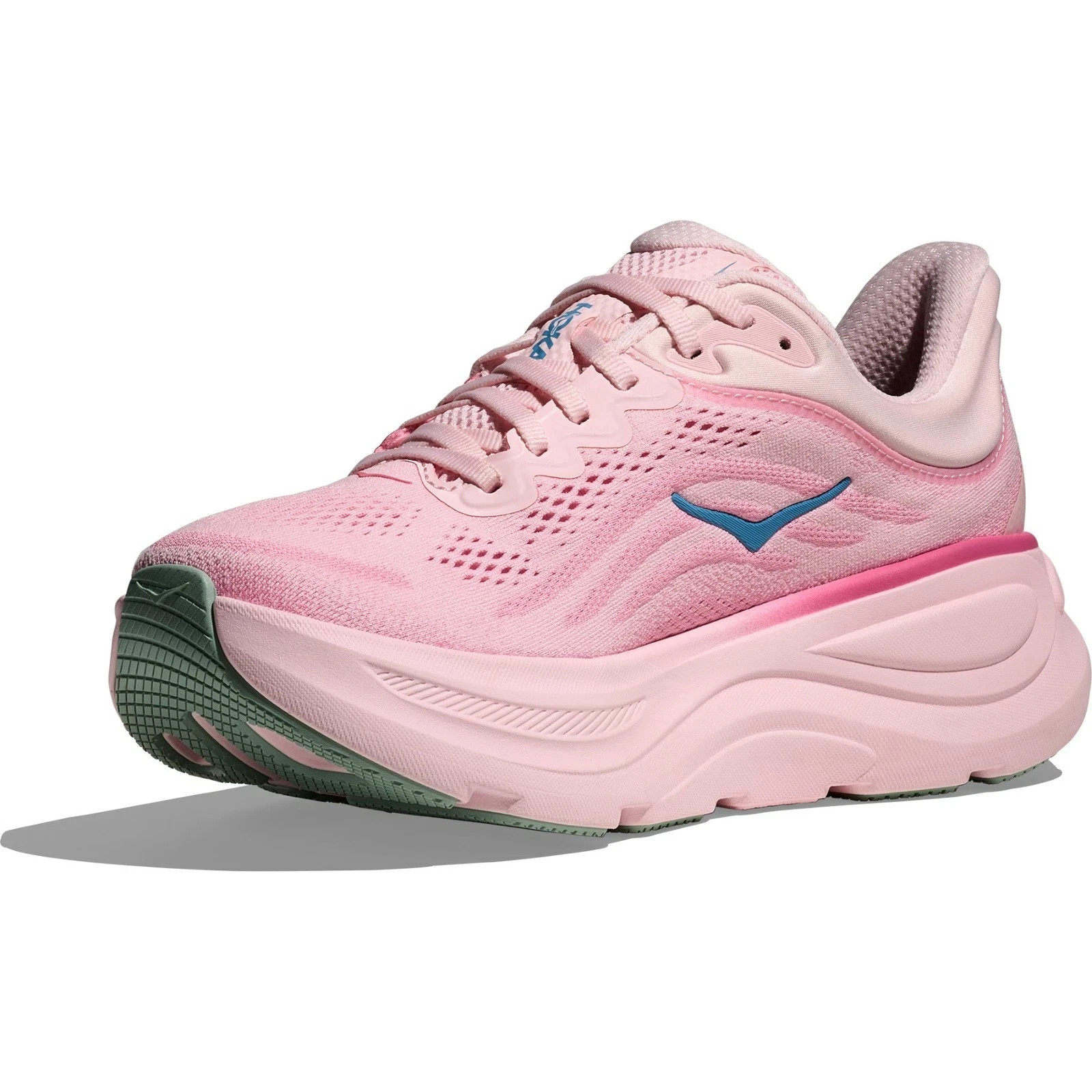 HOKA Bondi 9 Road-Running Shoes – Women’s,Color: Rose Tea-Petal, Brand New