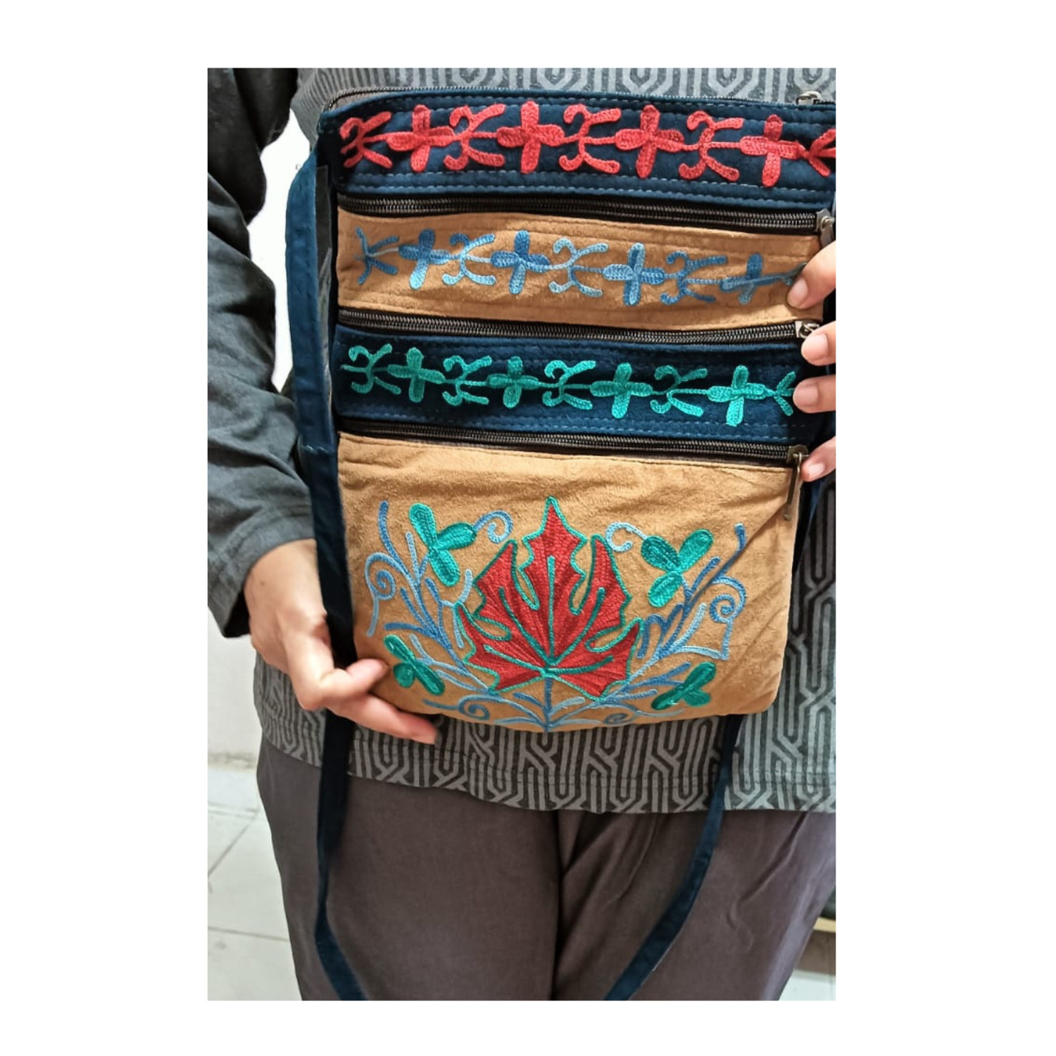 Sling Bag Embroidery