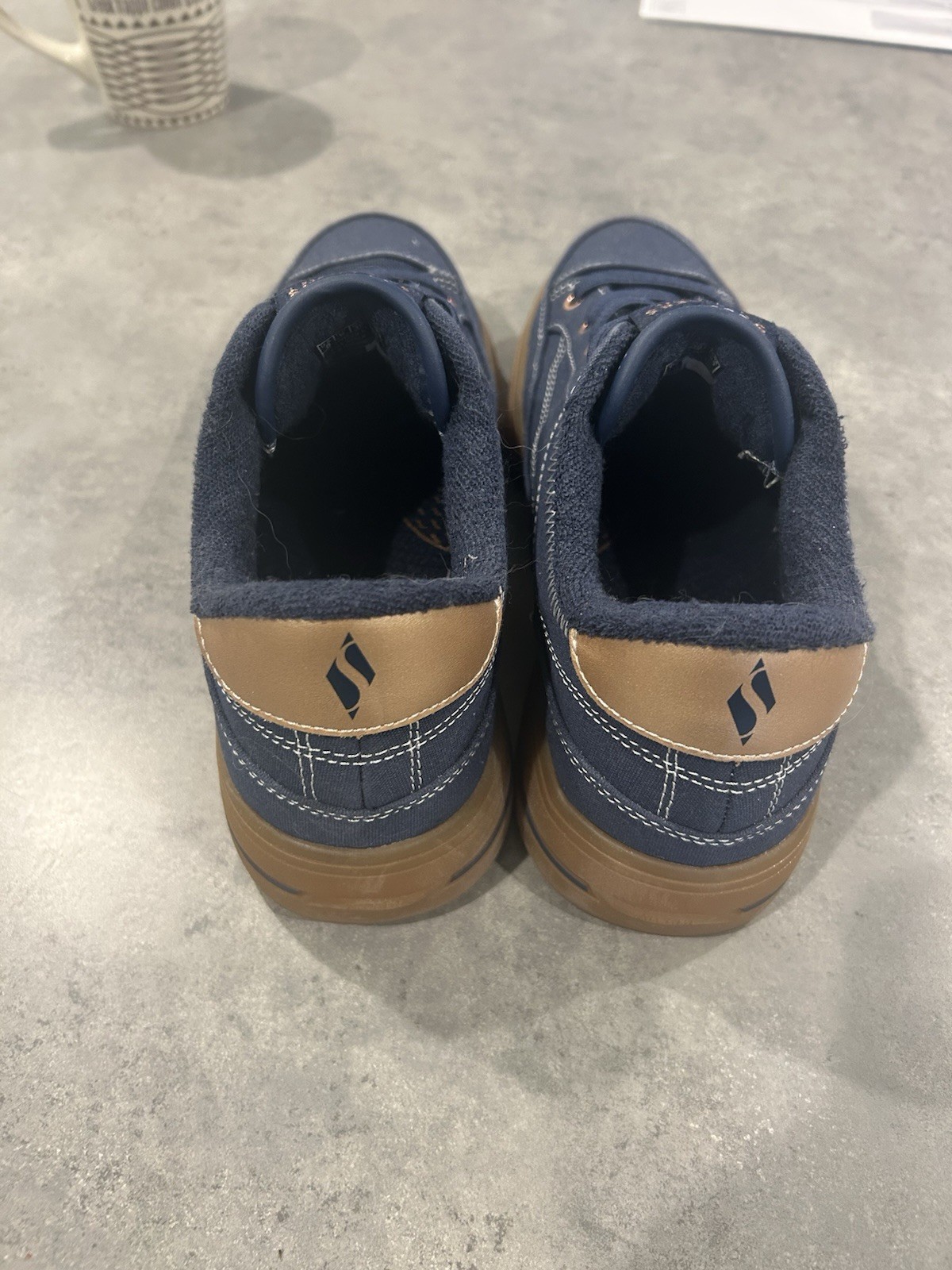 Skechers Relaxed Fit Memory Foam Air Cooled Slip On Sneakers Shoes