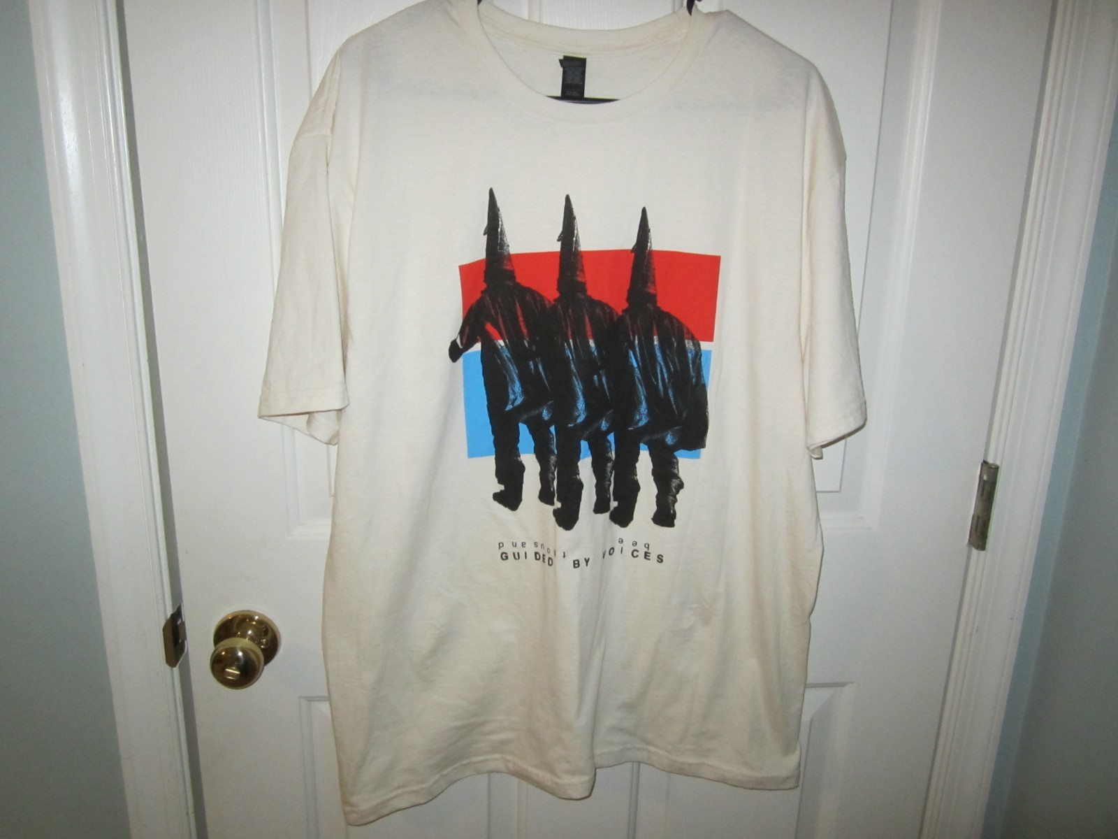 official GUIDED BY VOICES shirt Large B Thousand wizard GBV 1000 pavement pixies