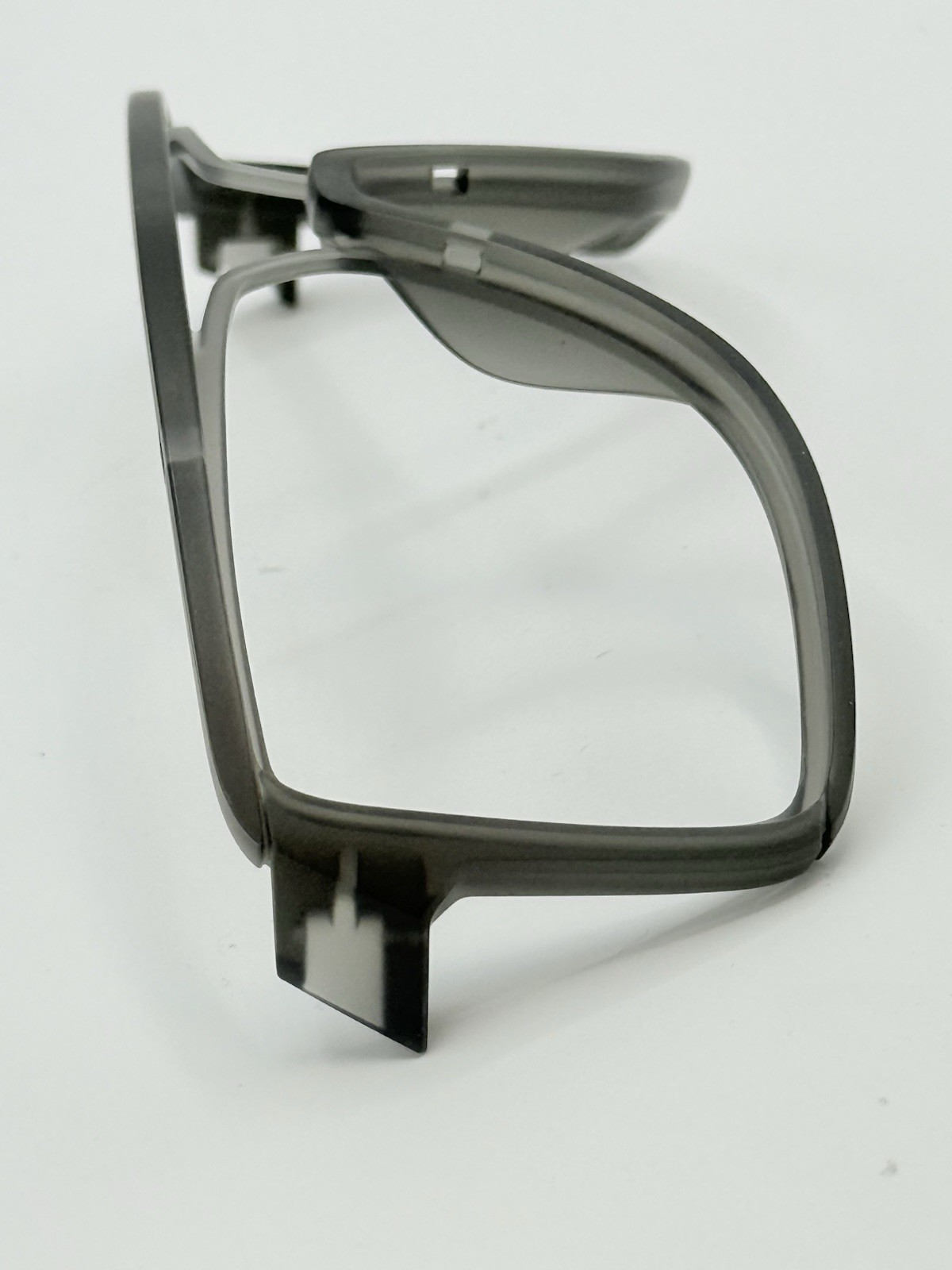 OAKLEY CASTEL SUNGLASSES TRANSLUCENT GRAY SMOKE REPLACEMENT FRONT FRAME ORBITALS