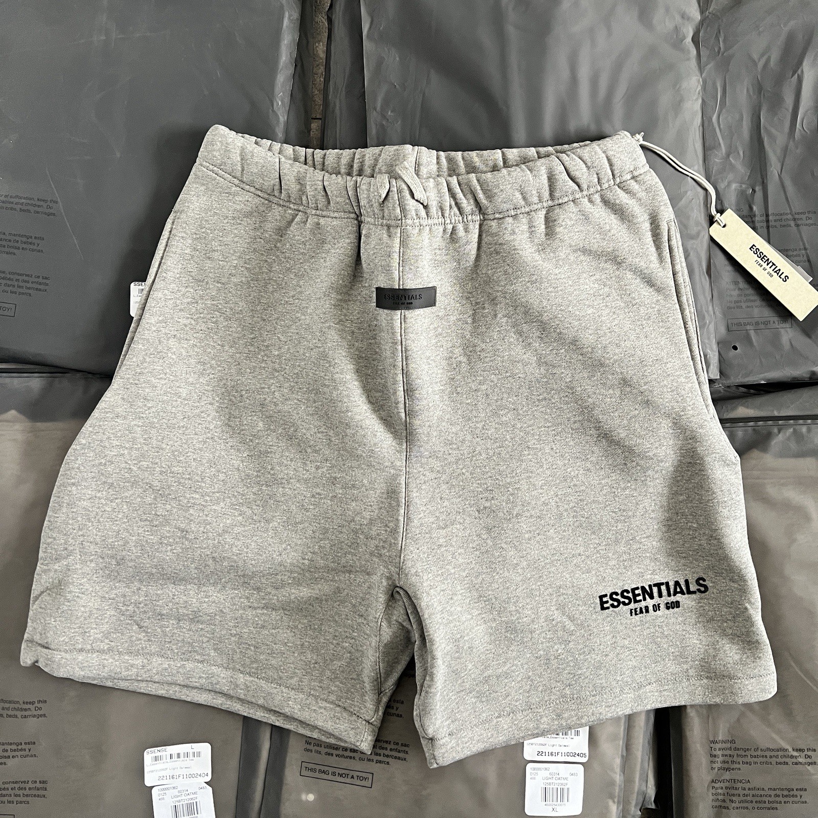 Fear Of God Essentials Sweatshort (SS22) Dark Oatmeal Size M