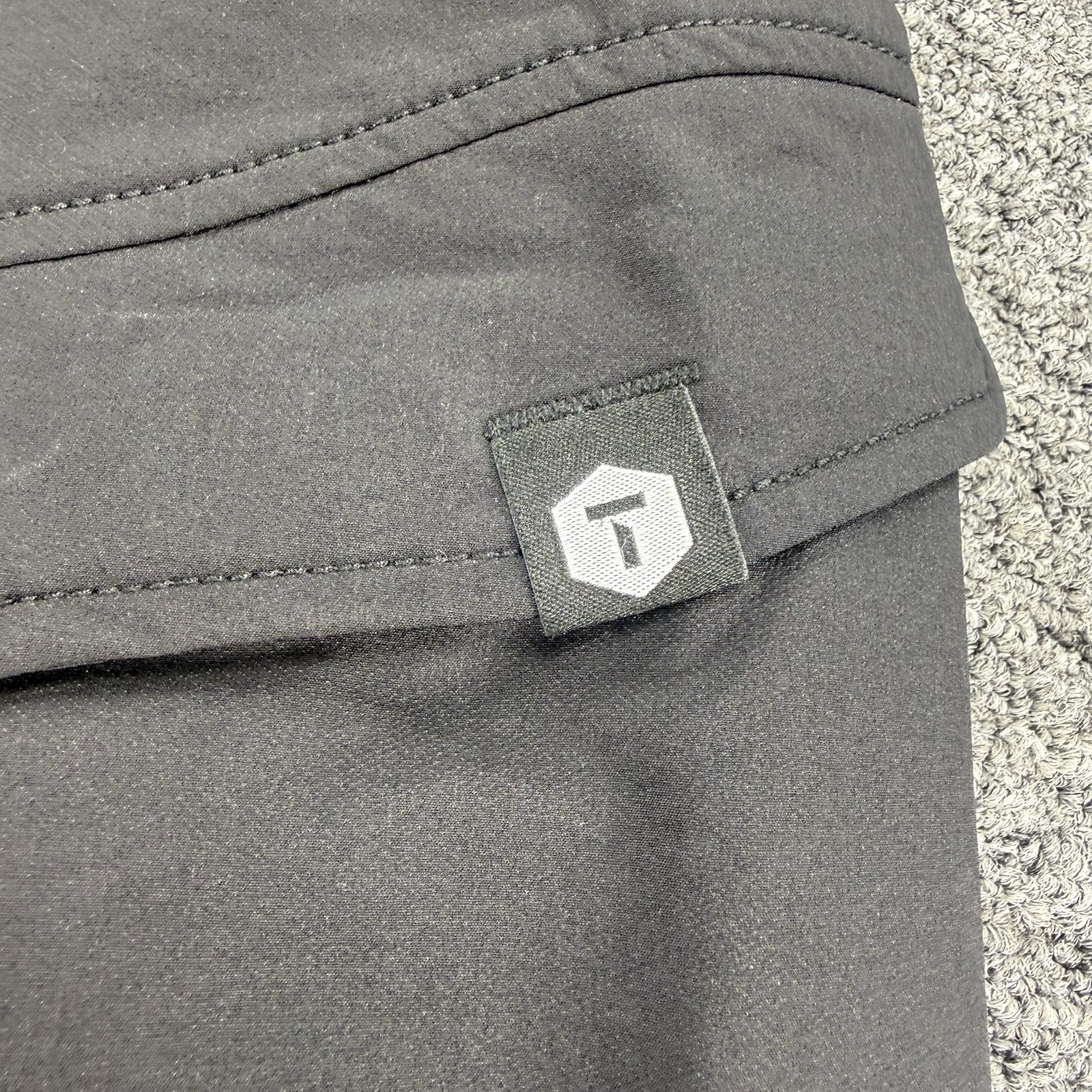Truewerk T2 Werk Pant Mens 34×34 Black Cargo Utility Workwear EUC