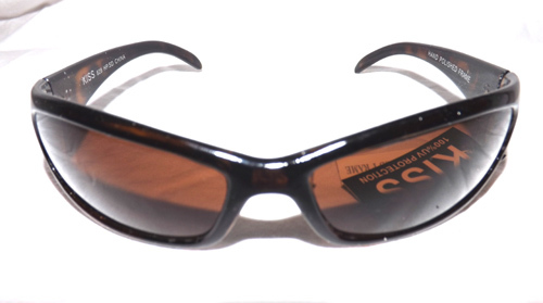 Men Sunglasses Plastic Black and Tortoise Color Frames Wrap Dark Lens 100% UV400