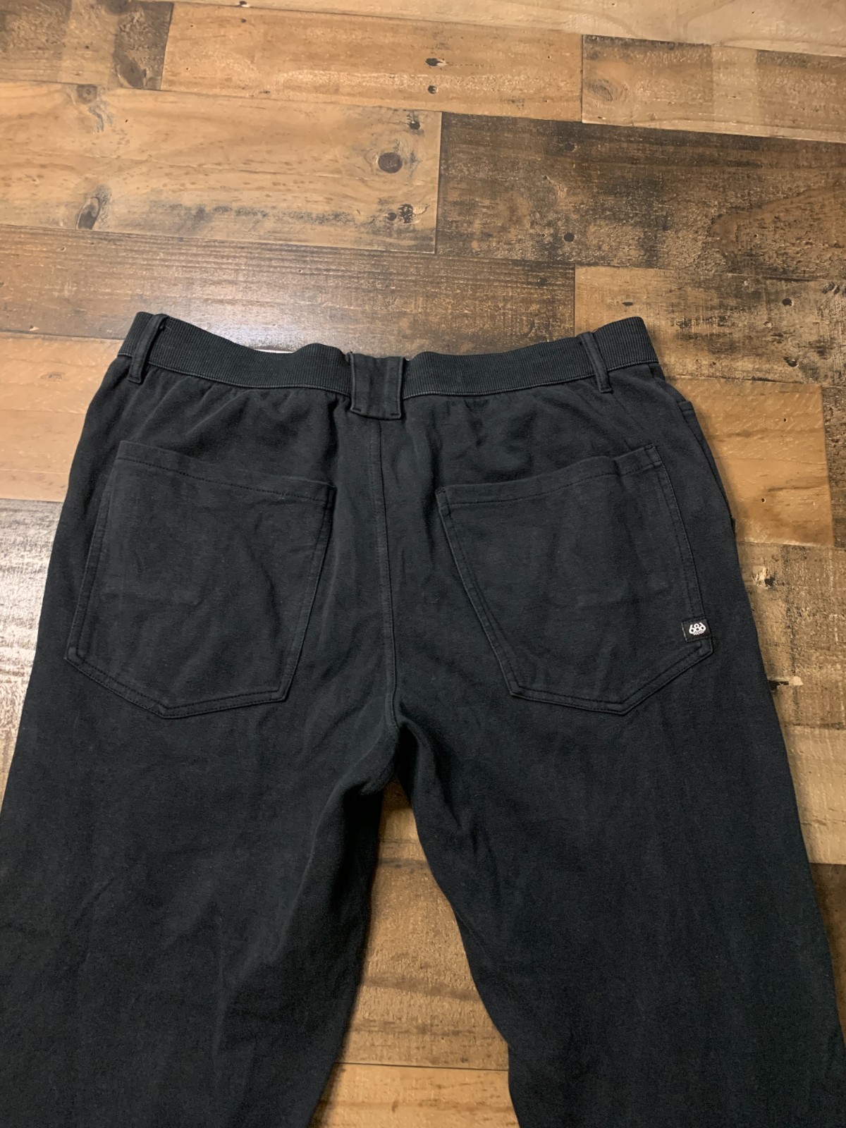 686 Everywhere Performance Double Knit Pants Mens Large Faded Slim Fit ,