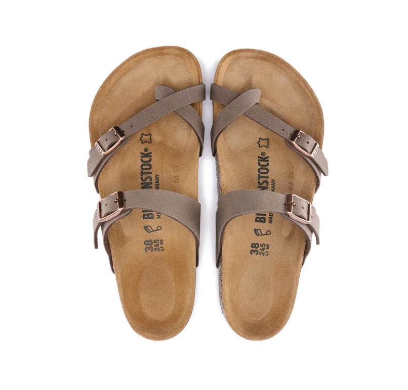 New Birkenstock Mayari Mocha Birkibuc Sandals Women’s-Regular/Wide EU 37-41
