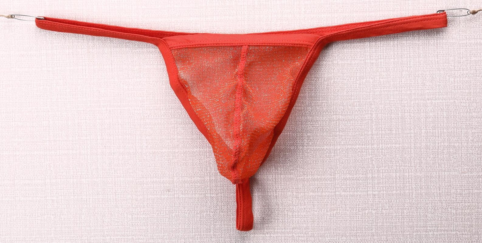 4 Pack Lot Men Underwear T-Back G-String Briefs Sexy Low Rise Thongs Underpants