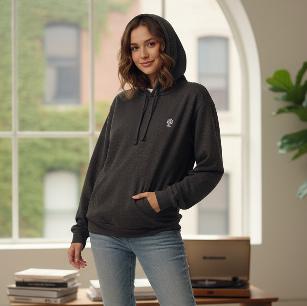 Hoodie – Comfort Fleece Pullover Hoodie – Relaxed Fit Unisex Top | Winter Wear