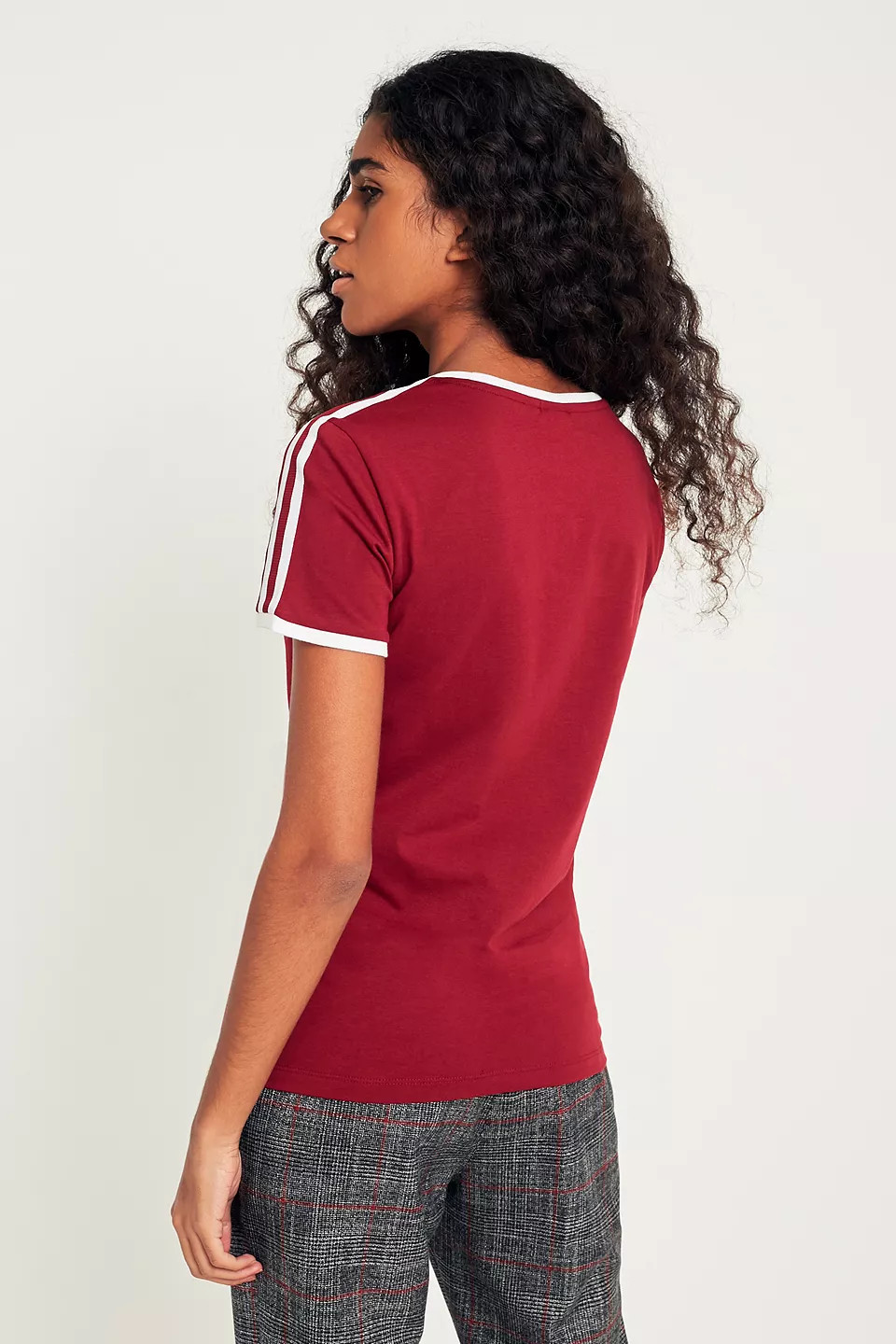 Adidas Originals Women’s 3-Stripes Tee Black Short Sleeves T-Shirt CY4752