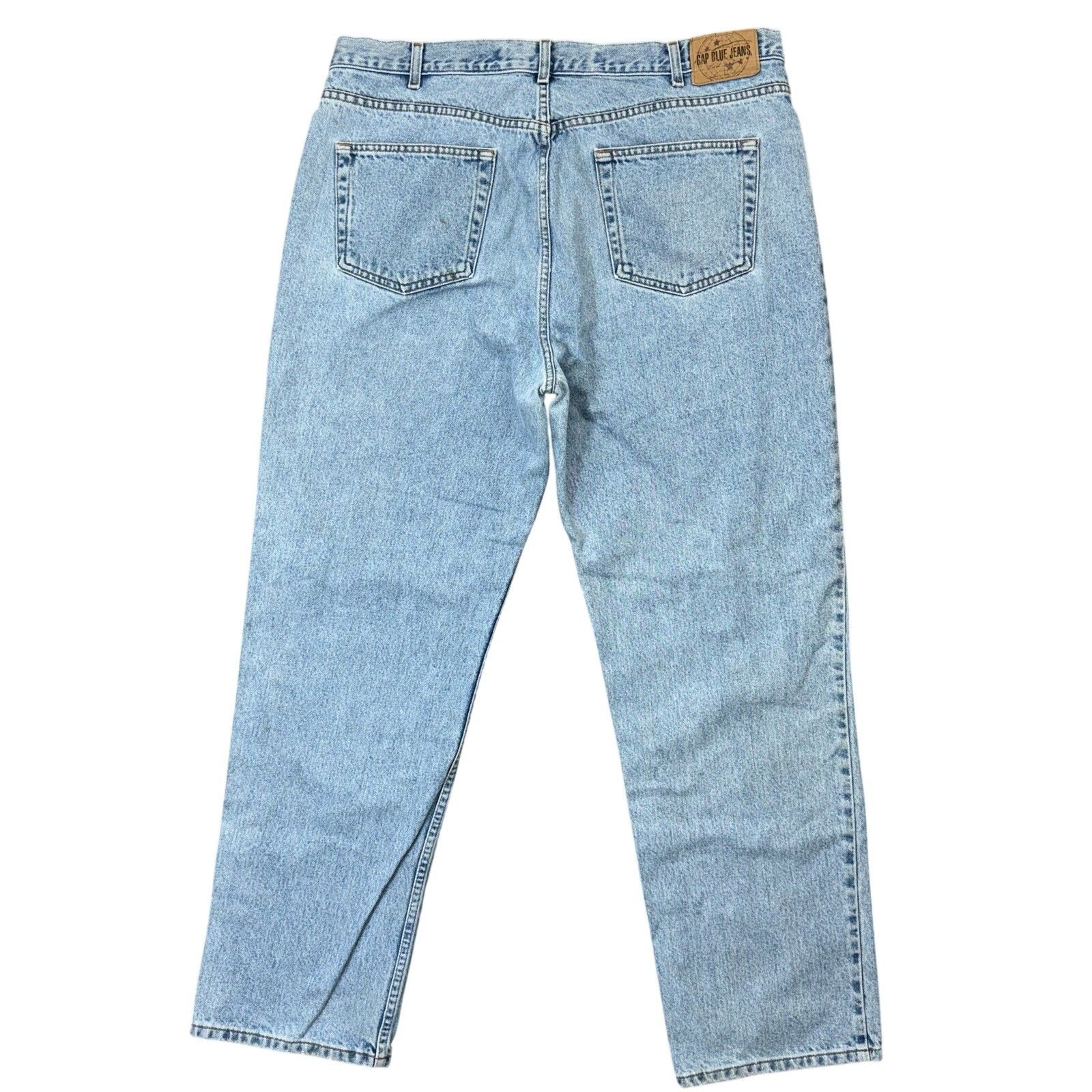 Vintage 90s GAP Light Wash Relaxed Fit Jeans Men’s W40 L32 USA