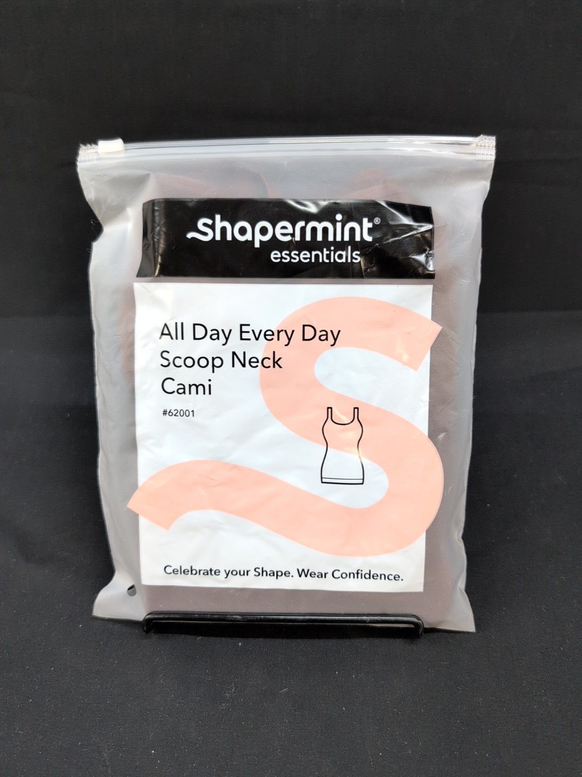 Shapermint Essential Scoop Neck Cami XL Chocolate Brown SHE-SNC-62001