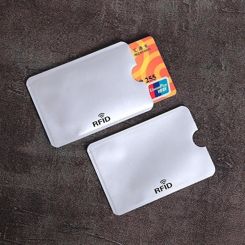 10PCS Anti RFID Blocking Card Sleeve-Secure Credit/Debit Card Holder ID Wallet