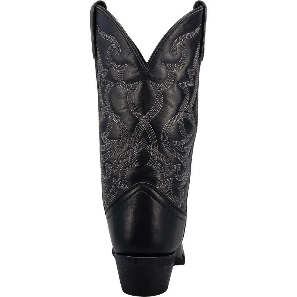 LAREDO MADDIE 11″ BLACK WOMEN’S LEATHER WESTERN BOOTS M/W 6-12 51110