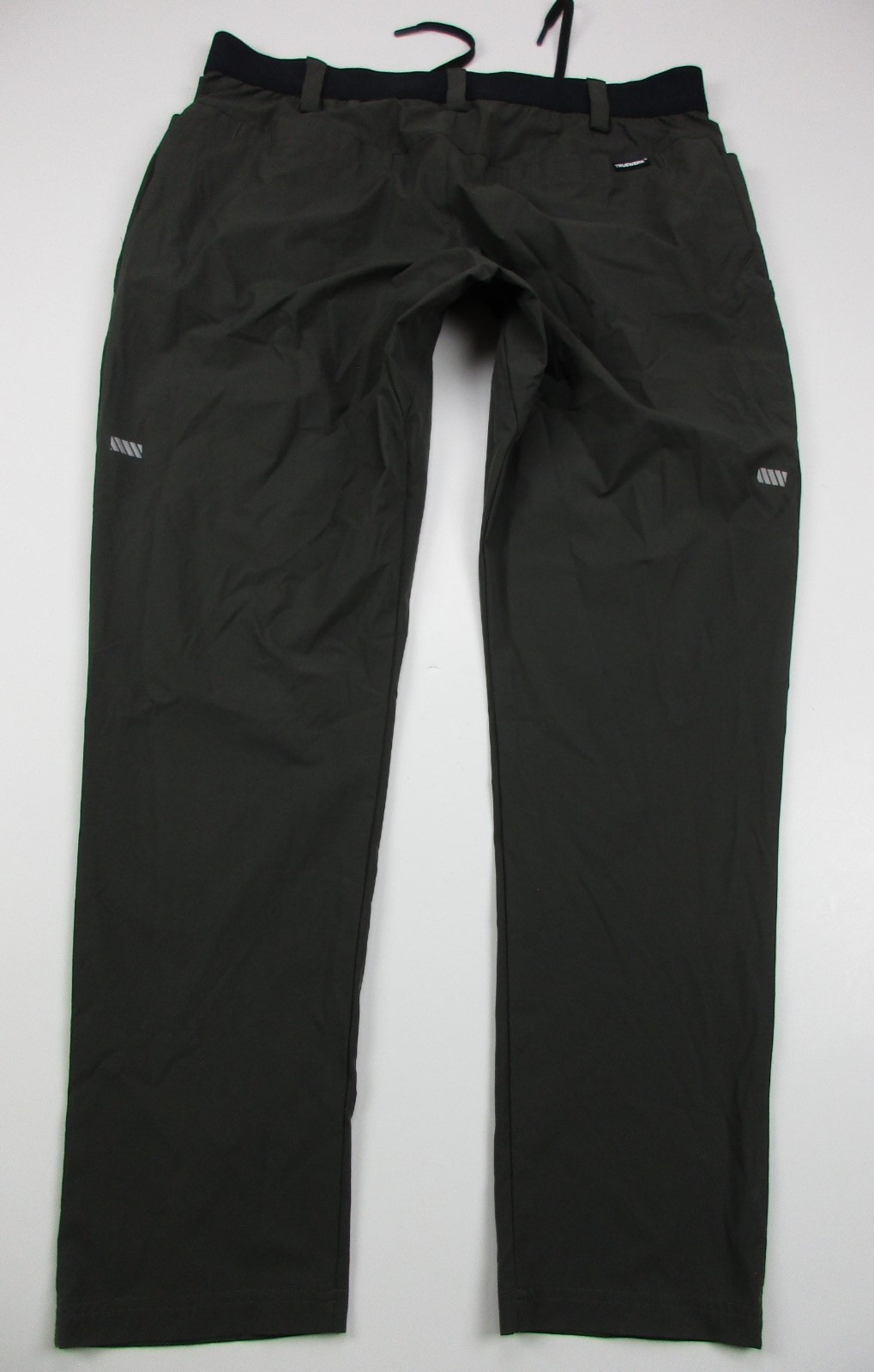 Mens XL Truewerk Pants Cloud polyester gray lightweight