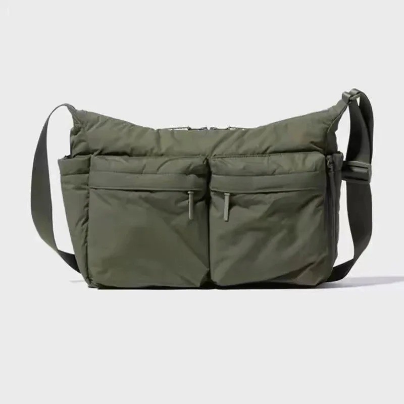 UNIQLO Casual Multi-pocket Messenger Bag Men Women Shoulder Bag Travel Sport Bag