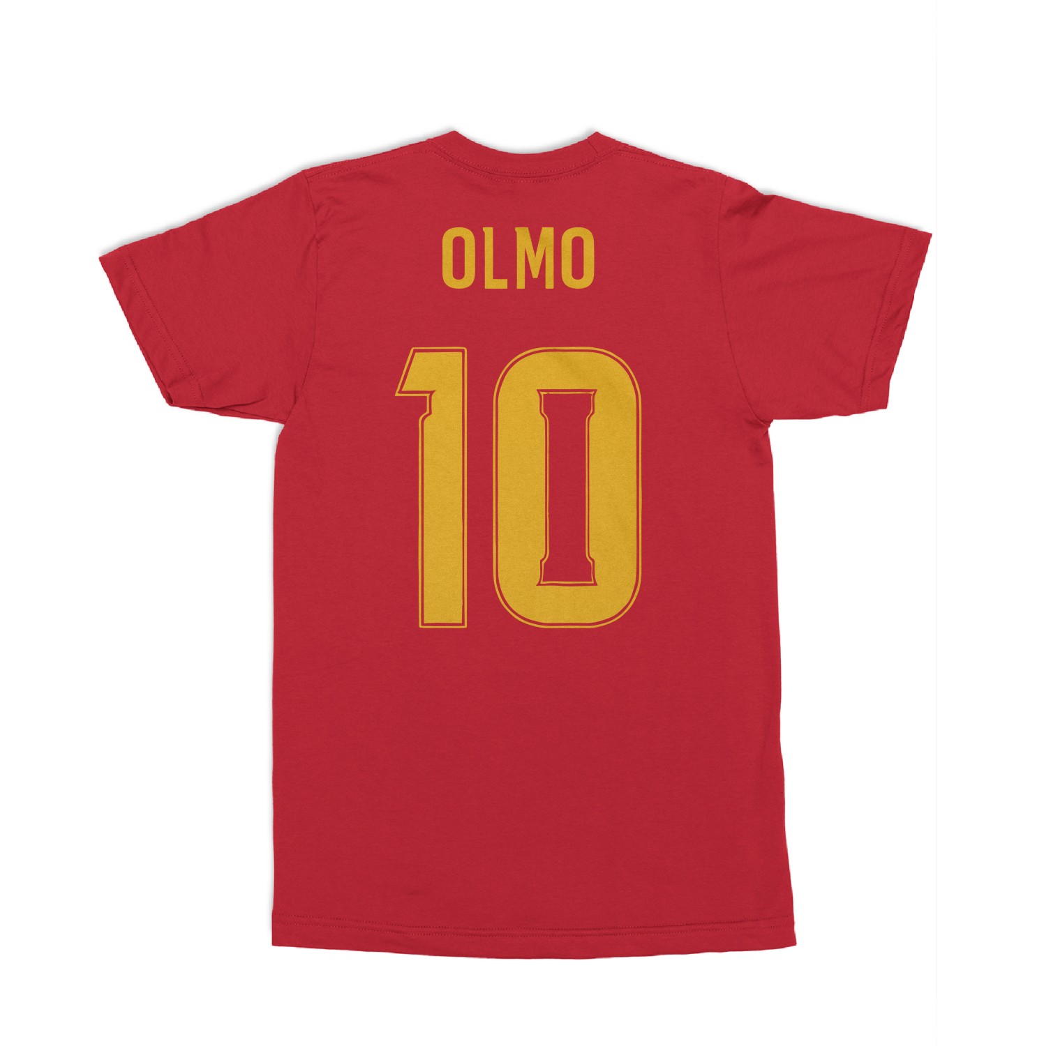 Spain Soccer Pride Olmo 10 Two-Sided Tribute Unisex T-Shirt