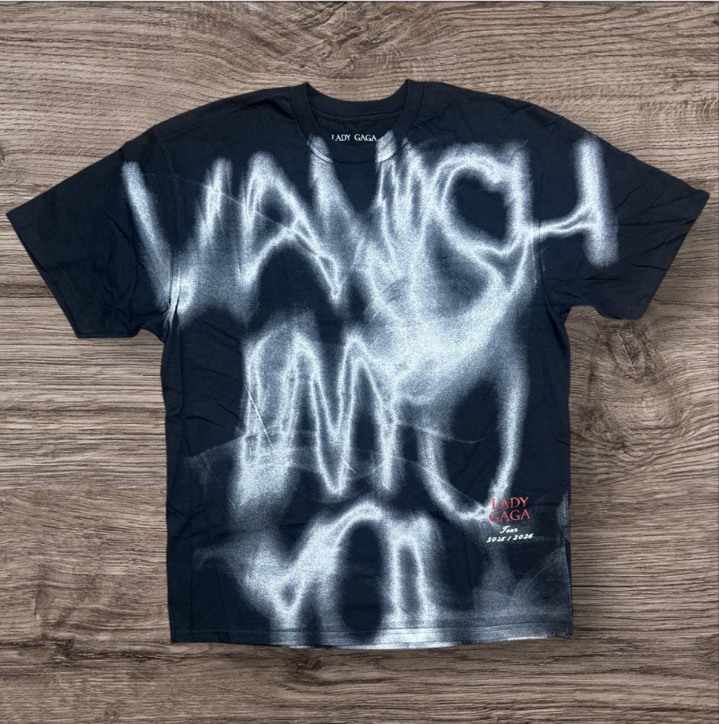 Lady Gaga Mayhem Tour Vanish Into You Black T-Shirt