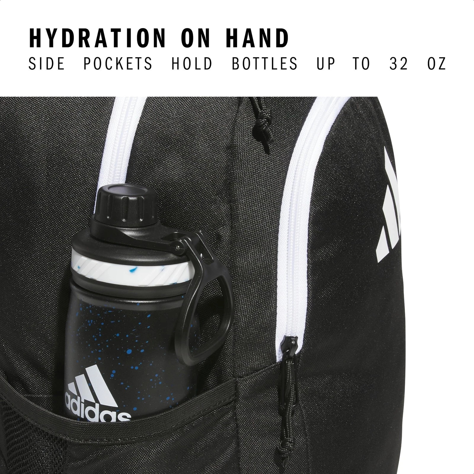 adidas Affiliate Small Unisex Backpack, Durable Bag Sleeve JK3385