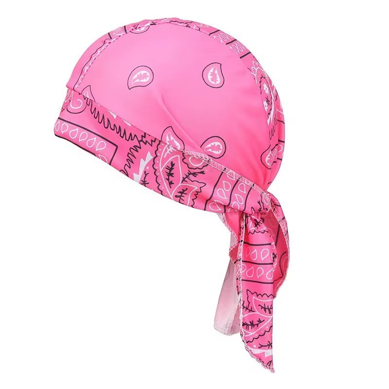 Elastic Motorcycle Wrap Biker Du Bandana Paisley Doo Rag Head Skull Cap Durag US